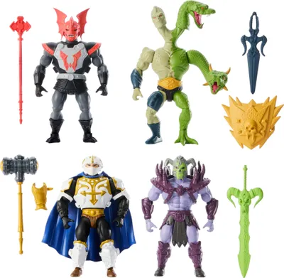 Zdjęcie produktu dla 4-pak figurek akcji Masters of the Universe Origins Battle for Eternia