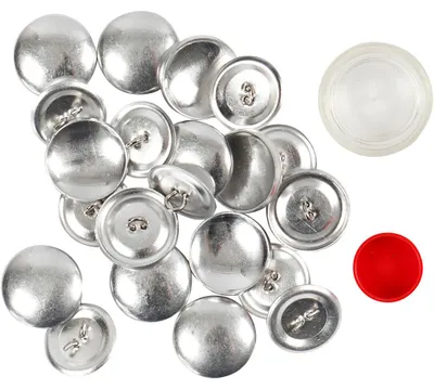 Produktbild von Knöpfe zum Beziehen, D 22 mm, 12 Stk/ 1 Pck [HOB-40415]
