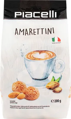 Produktbild von Piacelli Gebäck Amarettini 200g