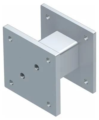 Produktbild von Zarges Distanzsegment 140mm Stahl verzinkt