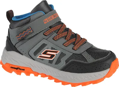 Image de Skechers Fuse Tread-Trekor 403712L-GYCC, Chaussures de randonnée, pour garçons, Gris, Taille : 32