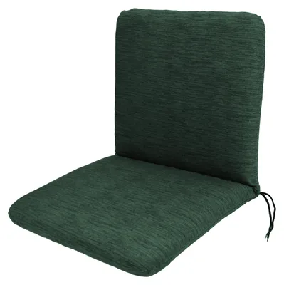 Produktbild von Stuhlauflage 88 x 7 x 45 cm Baumwolle Grün