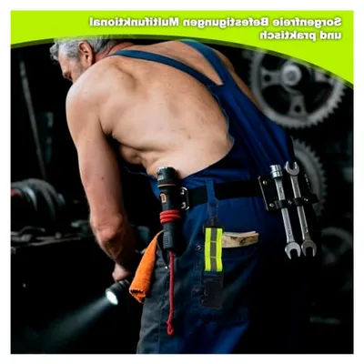 Produktbild von 2 Stück Handschuhhalter für Feuerwehr, Handschuh Clip mit Metallspange und reflektierenden Streifen zum Aufhängen von Handschuhen, Schutzhelmen und Handtüchern (Grün)