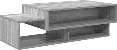 Produktbild von "2026 MODERNE"Couchtisch - Wohnzimmer Tisch modern - Graues Sonoma 105 x 50 x 32,5 cm Holzwerkstoff - Kaffeetisch CC3248946