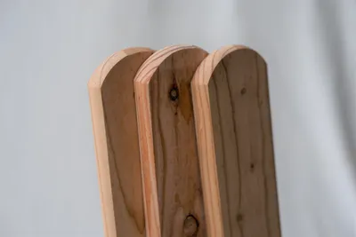 Produktbild von Zaunlatte 9x2x60cm Sibirische Lärche Muster A