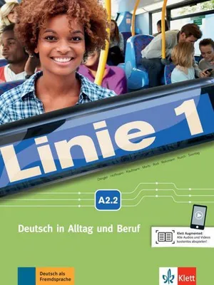 Produktbild von Linie 1 A2.2. Kurs- und Übungsbuch mit DVD-ROM