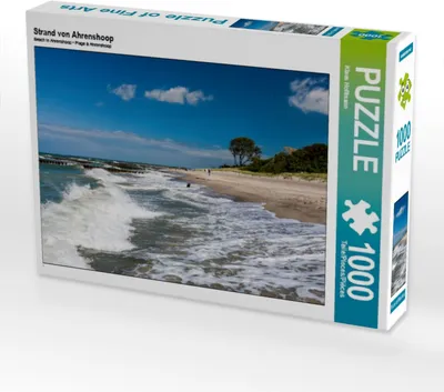 Produktbild von Calvendo Strand von Ahrenshoop 1000 Teile Puzzle quer 640x480mm, Hoffmann Klaus; 7363799