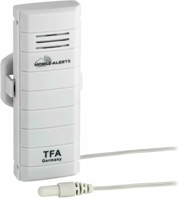 Produktbild von TFA-Dostmann 30.3301.02, Drinnen, Temperatursensor, Freistehend, -30 - 60 °C, Kabellos, 2 °C