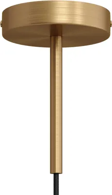 Immagine prodotto di Creative-Cables Kit rosone cilindrico in Metallo con serracavo da 15 cm - Bronzo Satinato