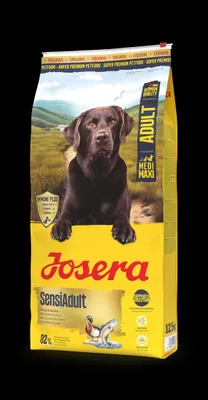 Produktbild von Josera Medi/Maxi Adult SensiAdult 12,5kg + Meatlovers Multipack Pure 6x400g gratis