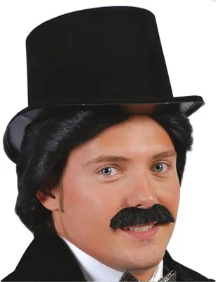 Immagine prodotto di cappello a cilindro nero per adulti