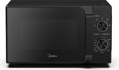 Produktbild von Midea Mikrowelle Kompakt, 20 Liter, 700 Watt, MM20CF2EBK