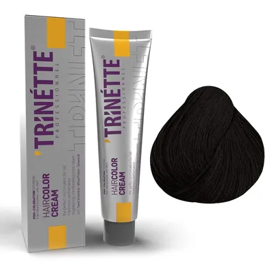 Produktbild von Trinette No.3 Dunkles Kastanienbraun – Permanente Haarfarbe Creme 100 ml