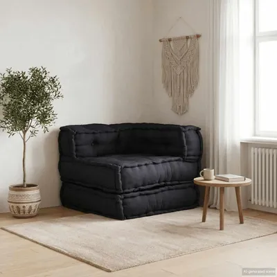 Immagine prodotto di vidaXL Elemento divano modulare antracite 70x70x54 cm tessuto
