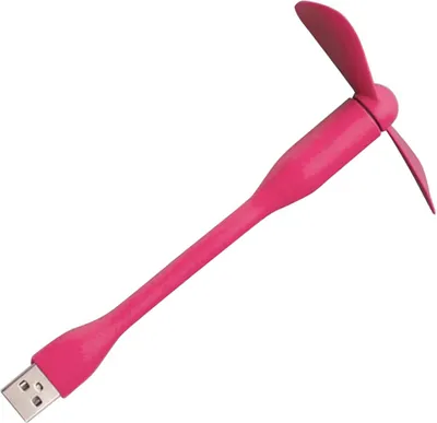 Obrázok produktu pre Mini USB ventilátor TUF1 - Ružový, 5V KP37057