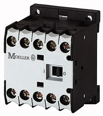 Produktbild von Eaton DILEM4-G(24VDC), Schütz, Schwarz, Weiß, IP20, 45 mm, 52 mm, 58 mm