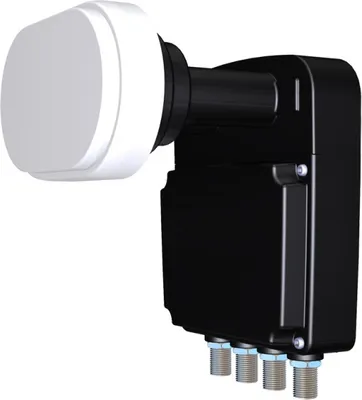 Produktbild von Inverto IDLB-QUDM22-MNOO3-8PP Quad Monoblock LNB 23mm 0,2dB 3°