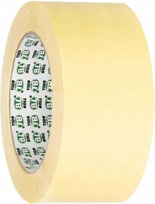 Produktbild von BOLL Papier-Malerband 50mm x 50M, rückstandsfrei ablösbar, hitzebeständig bis 80°C