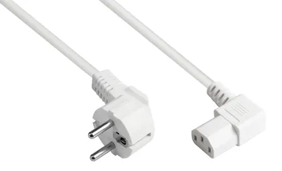 Obrázek produktu pro Alcasa P0131-W050, 5 m, Zásuvka typu E+F, C13 rozdvojovač, H05VV-F, 250 V, 10 A