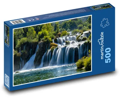Obrázek produktu pro martinpuzzle - Puzzle 500 - Chorvatsko - Plitvice