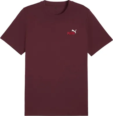 Produktbild von Puma ESS 2 COLOR Small No. 1 Logo Tee - rot, Größe:L