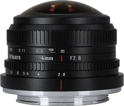 Produktbild von 7Artisans A012B-E, Weitwinkel-Fischaugenobjektiv, 10/8, 4 mm, Sony E
