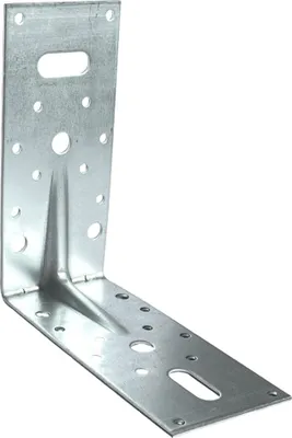 Produktbild von BKshop | Winkelverbinder KP 5 - 150x150x65mm - verzinkter Stahl - korrosionsbeständig - ideal für Holzverbindungen