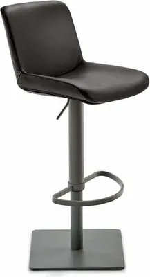 Produktbild von Barstuhl Mayer Sitzmöbel 1287 40 x 49 x 81 cm Stahl schwarz/schwarz 1287_14_26487