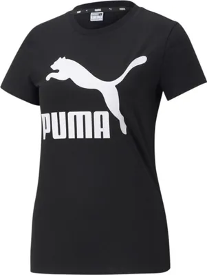 Zdjęcie produktu dla PUMA 530076_01_XS, Dorosły, Damski, Black, XS, Wycięcie pod szyją, Krój regularny