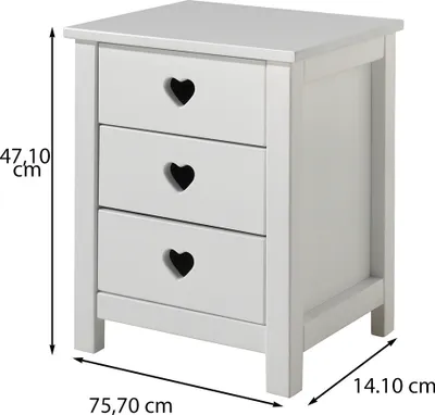 Produktbild von Vipack Nachtkonsole Amori AMNA1314