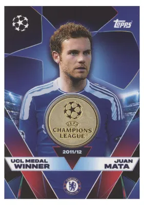 Produktbild von UCLW-JM – Juan Mata – UCL-Medaillengewinner-Relikt – 2025/2026