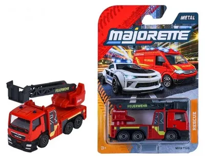 Produktbild von Majorette 8503000003Q01 - SOS MAN TGS Rosenbauer Feuerwehr - Neu