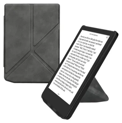 Produktbild von kwmobile Schutzhülle für Pocketbook Verse / Verse Lite / Verse Pro / Color / Vivlio Light/Light HD Hülle - Kunstleder Case - eReader Klapphülle mit