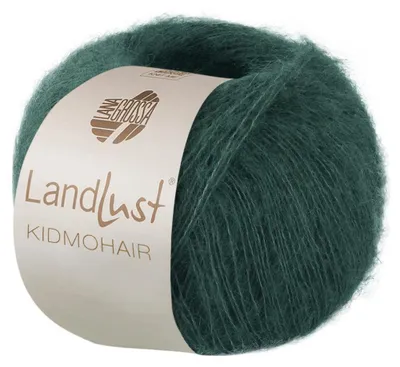 Produktbild von Lana Grossa - Landlust Kidmohair 0005 petrolgrün