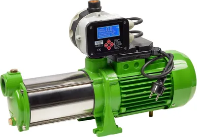 Produktbild von CHM GmbH® Kreiselpumpe Edelstahl 2,1 Kw und 7,8 Bar Gartenpumpe Trockenlaufschutz
