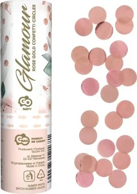 Image de Konfetti Kanone rosé