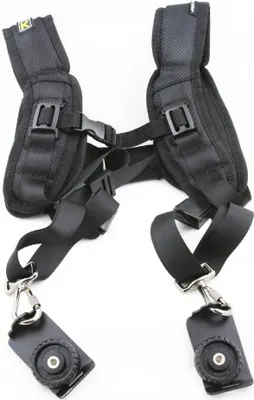 Zdjęcie produktu dla Pasek podwójny - na dwa aparaty - na ramię / DOUBLE QUICK STRAP