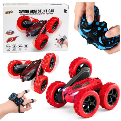 Produktbild von 360°-Gestenferngesteuertes RC-Stuntauto Rot