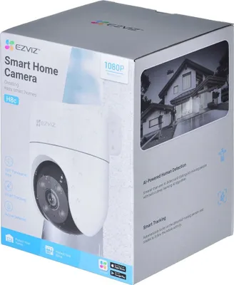 Produktbild von EZVIZ H8c WLAN Überwachungskamera mit Schwenk- und Neigefunktion, KI-gestützte Personenerkennung, Automatische Verfolgung, Zwei-Wege-Audio, Nachtsicht in Farbe