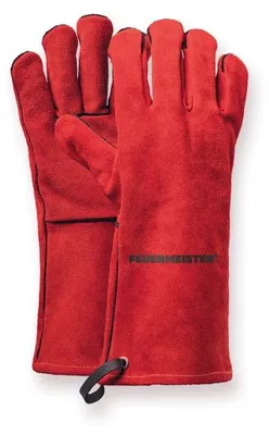 Productafbeelding van Feuermeister Leather BBQ handschoenen - Maat 12 (Large / Extra Large)