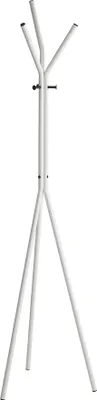 Produktbild von Garderobenständer >55354< in schwarz, weiß, Metall - 178x46cm (HxD)
