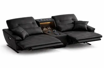 Produktbild von Relax Sofa Multimedia Couch Entertainment Ledersofa Heimkino Verstellbar