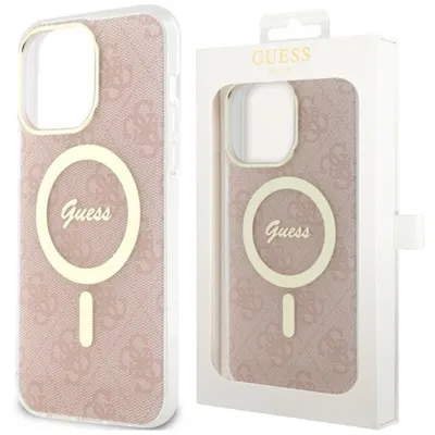Produktbild von Guess 4G MagSafe - iPhone 14 Pro Max Hülle (Pink)