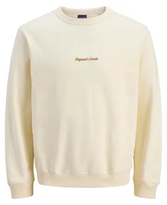 Produktbild von Jack & Jones Norrebro Sweatshirt Schriftzug auf der Vorderseite, Mit Rundhalsausschnitt, Bequeme Ärmelbündchen