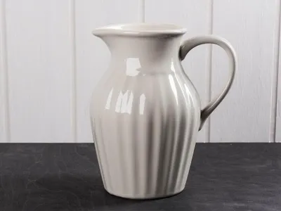 Produktbild von IB Laursen MYNTE Kanne 1,7 Liter Beige Keramik Geschirr LATTE Krug Karaffe