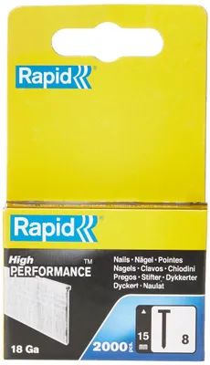 Obrázok produktu pre Rapid 5000811, Klinec, Pozinkovaný kov, Oceľ, 15 mm, 1,2 mm, 16 mm