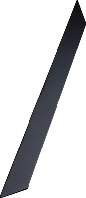 Produktbild von Furnipart Griffleiste Streamline LA256mm - moderner Möbelgriff zum Anschrauben, Aluminium schwarz matt