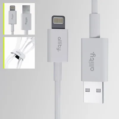 Immagine prodotto di Allity Kabel AUC-03 USB-A - Lightning 1,0 m 2,4 A, bianco