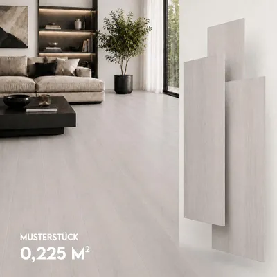 Produktbild von SPC Vinylboden 5mm Klick Vinyl wasserfest Holzoptik Bodenbelag mit Trittschalldämmung für Küche Bad Wohnzimmer
