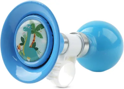 Productafbeelding van Fietstoeter kinderen - Metaal - Met stickers - Blauw